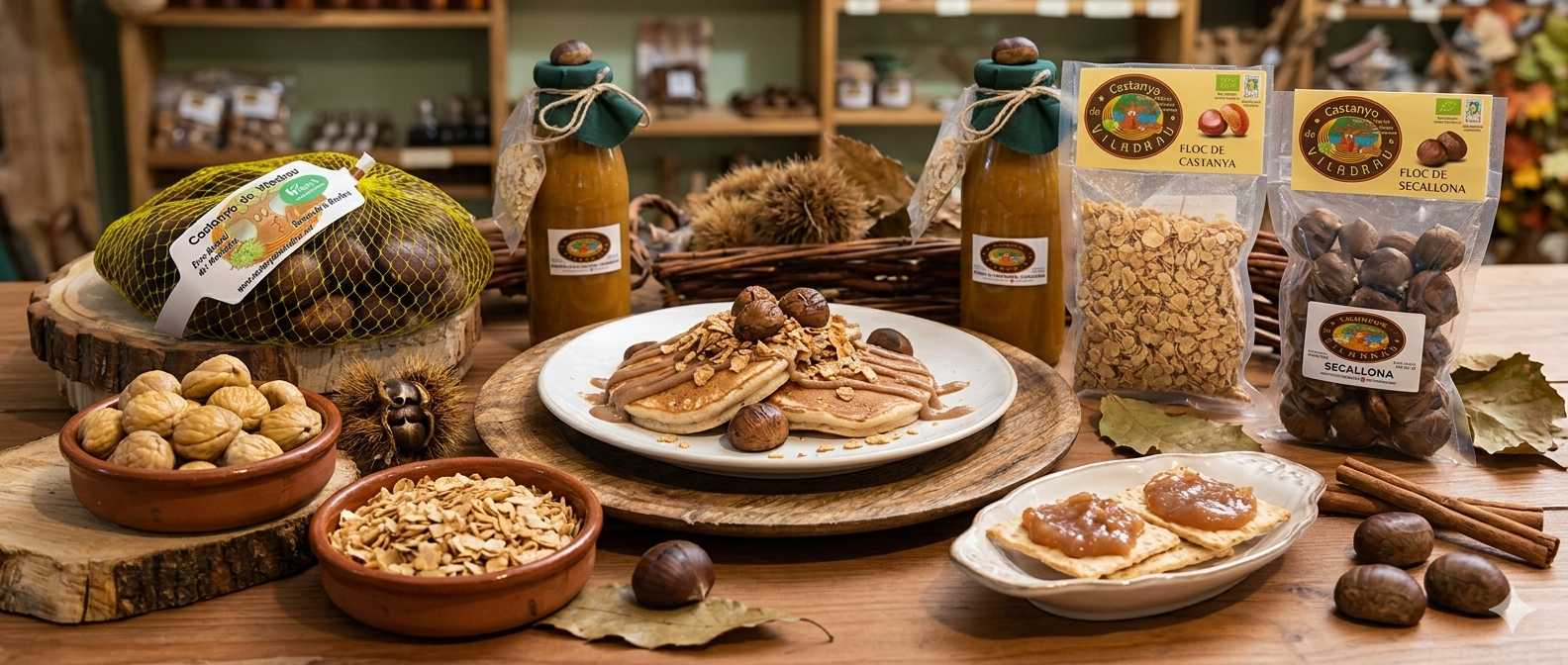Productes artesans de Castanya de Viladrau