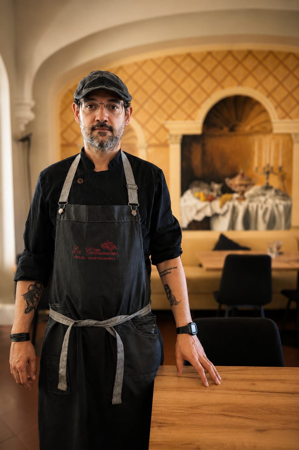 Portrait of the gastronomic space's official ambassador