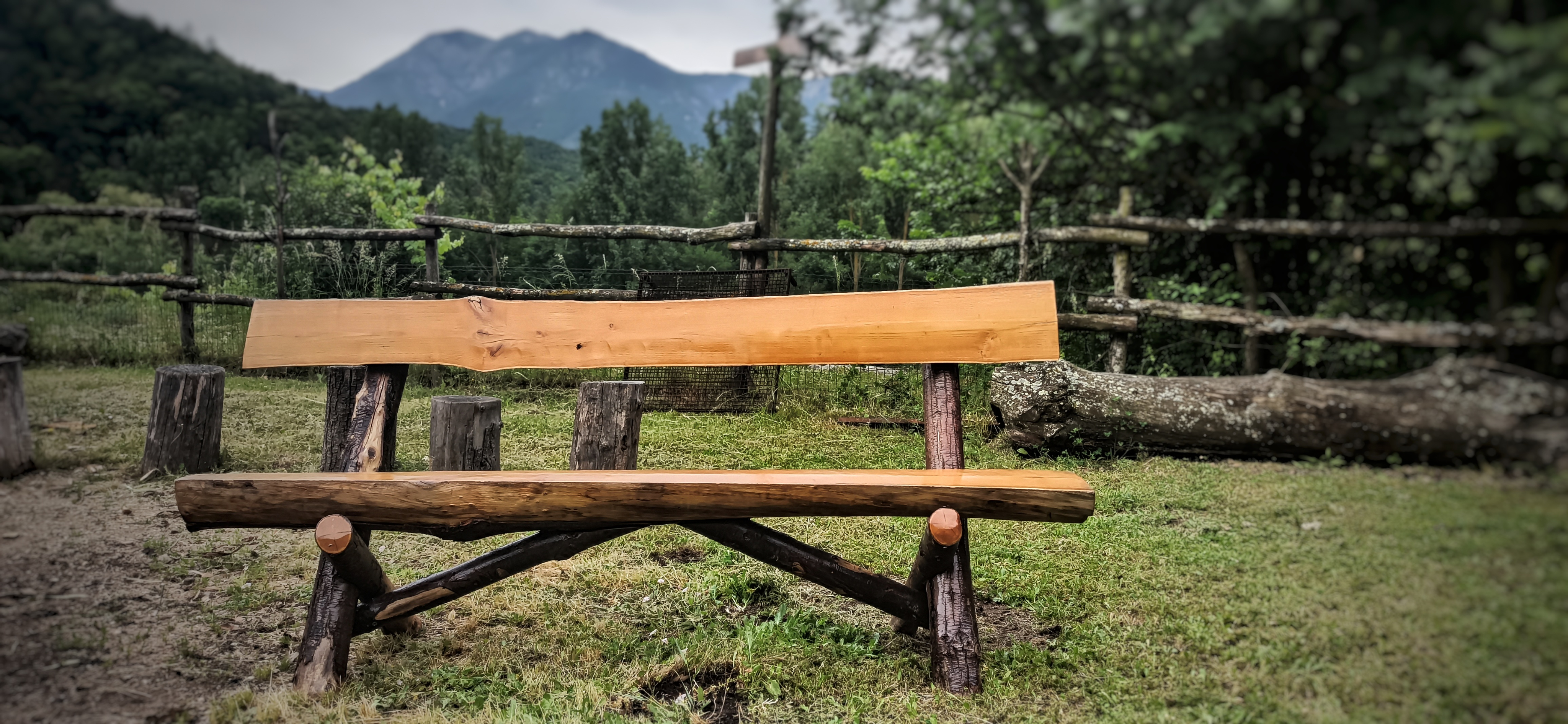 Detall de veta i acabat en fusta