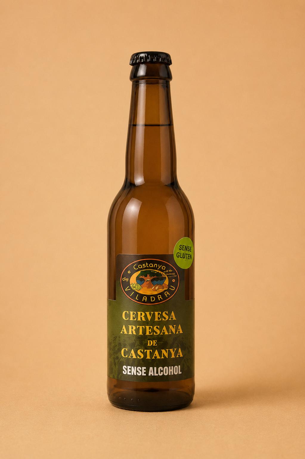 Cerveza de castaña sin alcohol