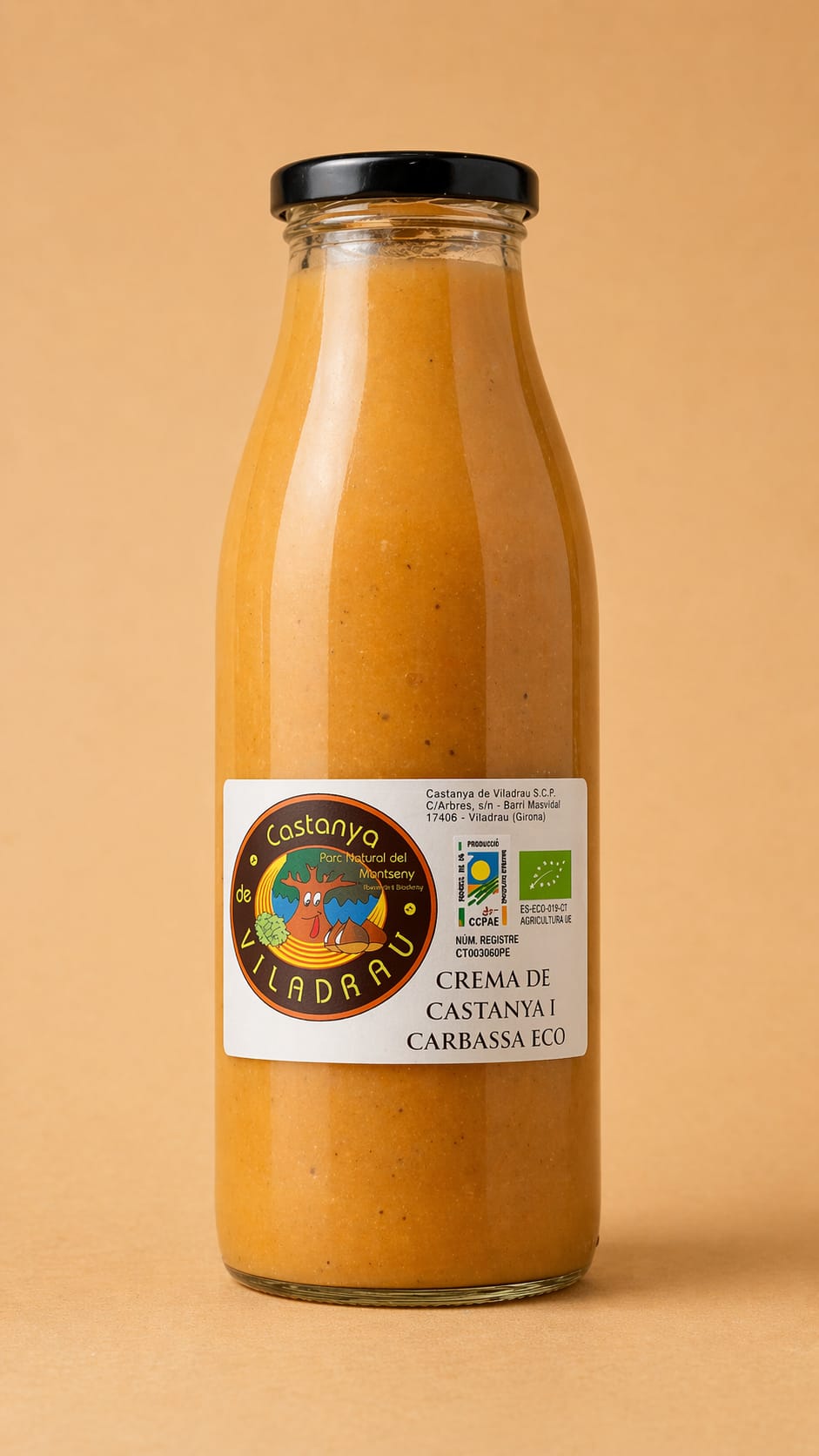 Crema de castanya i carbassa