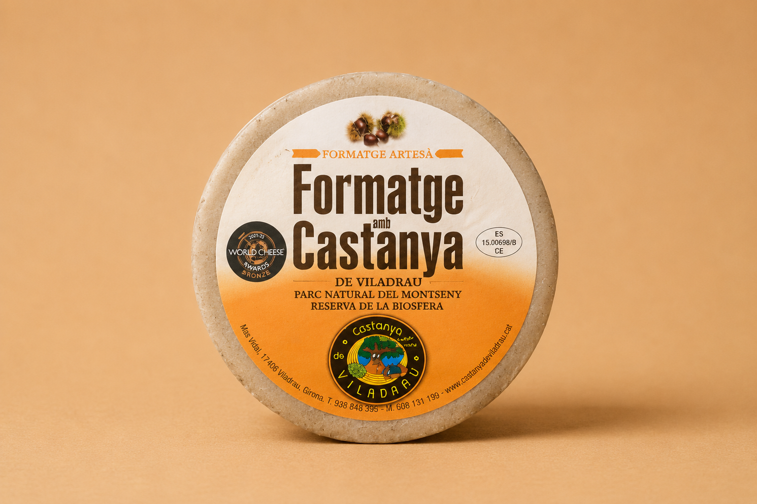 Cured Cheese with Chestnut