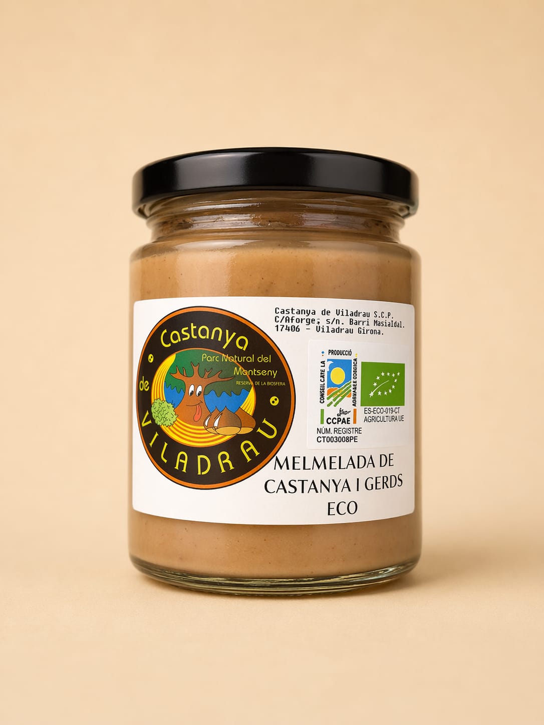 Melmelada de castanya i gerds
