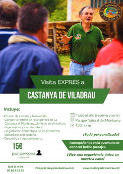 Visita EXPRES a CASTAÑA de VILADRAU